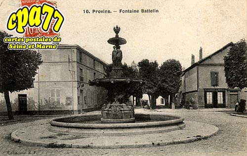 Provins - Fontaine Battelin