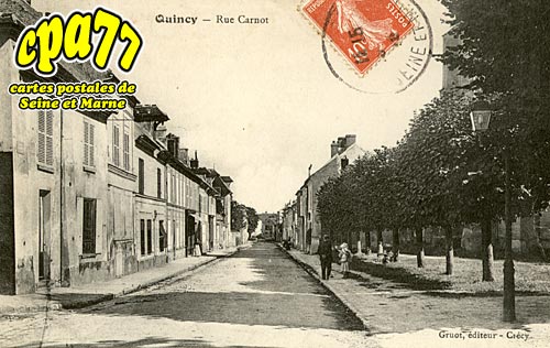 Quincy Voisins - Rue Carnot