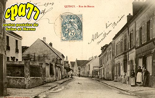 Quincy Voisins - Rue de Meaux