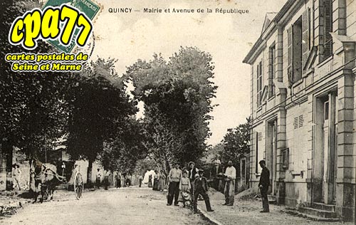 Quincy Voisins - Mairie et Avenue de la République