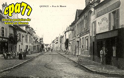 Quincy Voisins - Rue de Meaux