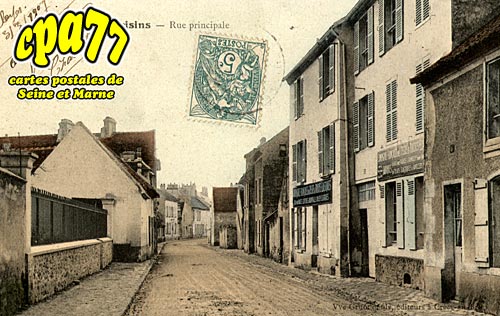 Quincy Voisins - Rue Principale