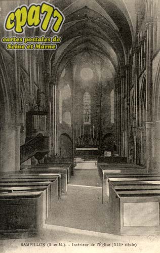 Rampillon - Intrieur de l'Eglise (XIIIe sicle)