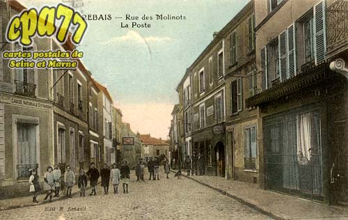 Rebais - Rue des Molinots - La Poste