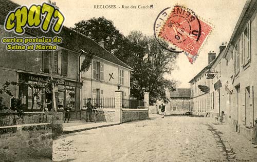 Recloses - Rue des Canches