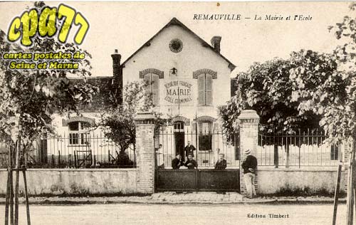 Remauville - La Mairie et l'Ecole