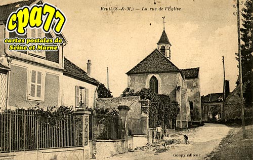 Reuil En Brie - La Rue de l'Eglise13
