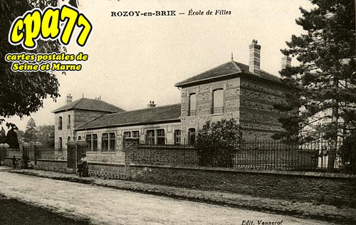 Rozay En Brie - Ecole de Filles
