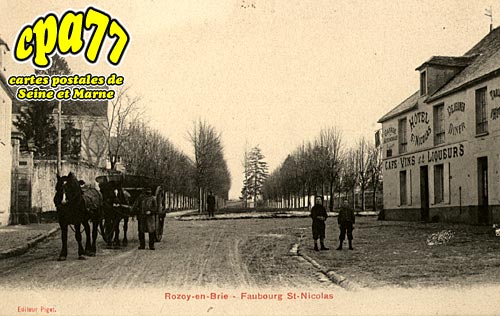 Rozay En Brie - Faubourg Saint-Nicolas
