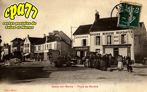 Sacy Sur Marne - Place du March