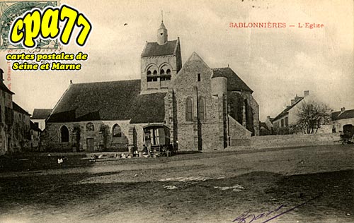 Sablonnires - L'Eglise