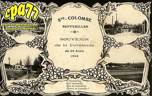 Ste Colombe - Souvenir de la Cavalcade du 26 Avril 1908