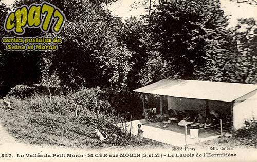 St Cyr Sur Morin - La Vallée du Petit Morin - St Cyr-sur-Morin (S.-et-M.) - Le Lavoir de l'Hermitière