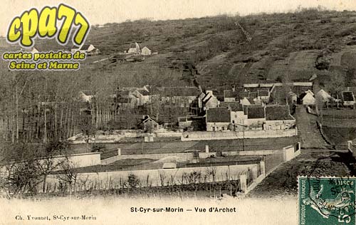 St Cyr Sur Morin - Vue d'Archet