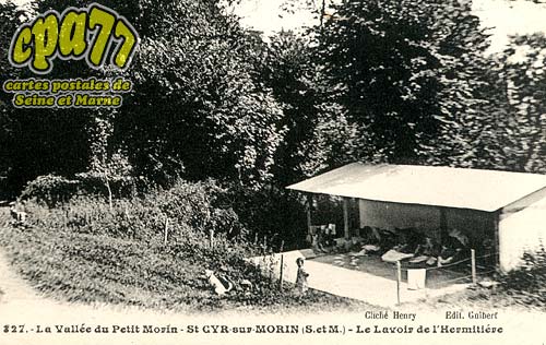 St Cyr Sur Morin - La Vallée du Petit Morin - St Cyr-sur-Morin (S.-et-M.) - Le Lavoir et l'Hermitière