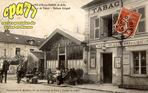 St Cyr Sur Morin - Place du Bureau de Tabac - Maison Coignet