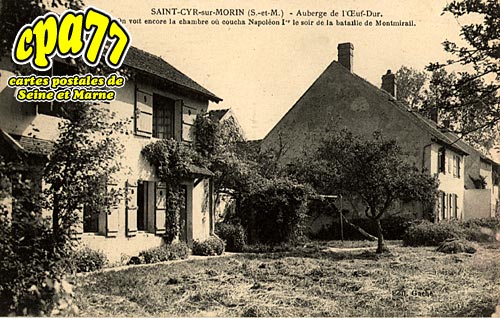 St Cyr Sur Morin - Auberge de l'Oeuf-Dur