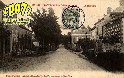 St Cyr Sur Morin - La Racroche