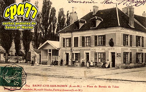 St Cyr Sur Morin - Place du Bureau de Tabac