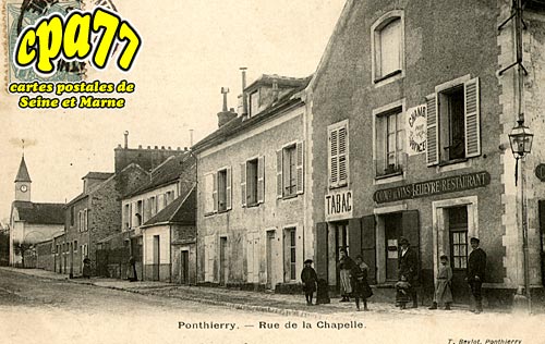 St Fargeau Ponthierry - Rue de la Chapelle