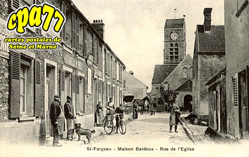 St Fargeau Ponthierry - Maison Bardoux - Rue de l'Eglise