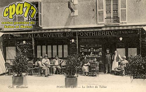 St Fargeau Ponthierry - Le Dbit de Tabac