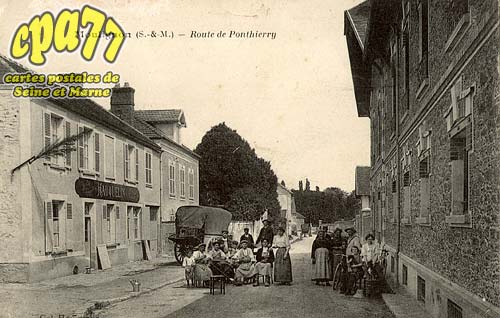 St Fargeau Ponthierry - Moulignon - Route de Ponthierry