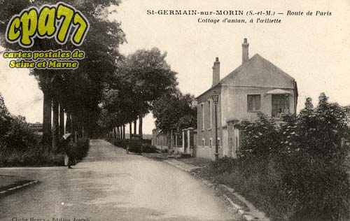 St Germain Sur Morin - Route de Paris - Cottage d'antan,  l'oeillette
