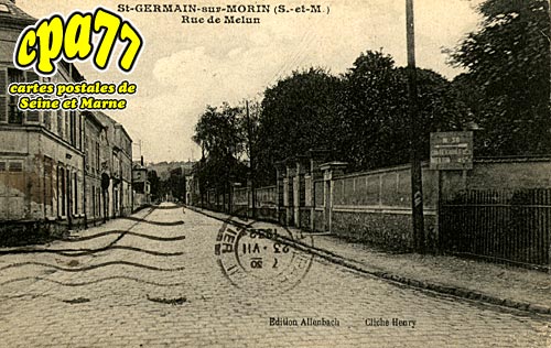 St Germain Sur Morin - Rue de Melun
