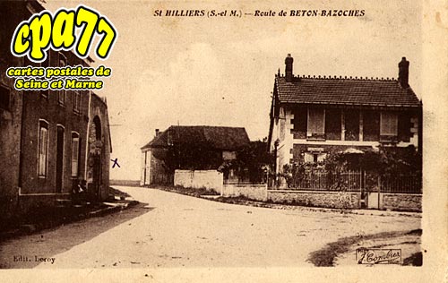 St Hilliers - Route de Beton-Bazoches