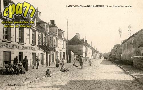 St Jean Les Deux Jumeaux - Route Nationale