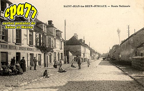 St Jean Les Deux Jumeaux - Route Nationale