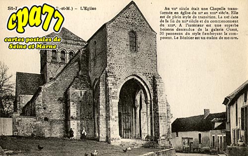 St Loup De Naud - L'Eglise