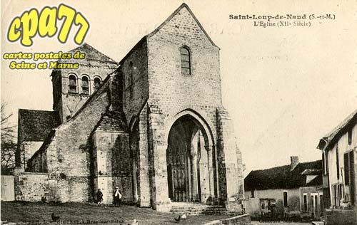 St Loup De Naud - L'Eglise (XIIe Sicle)