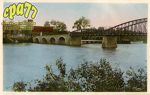 St Mamms - Le Pont et la Quai de Seine