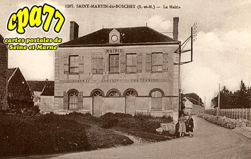 St Martin Du Boschet - La Mairie