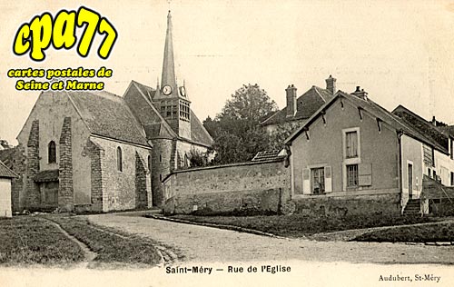 St Mry - Rue de l'Eglise