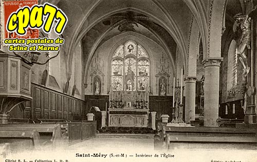 St Mry - Intrieur de l'Eglise