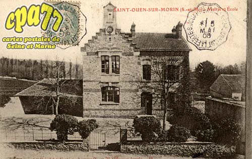 St Ouen Sur Morin - Mairie et Ecole