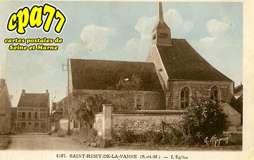 St Rémy De La Vanne - L'Eglise