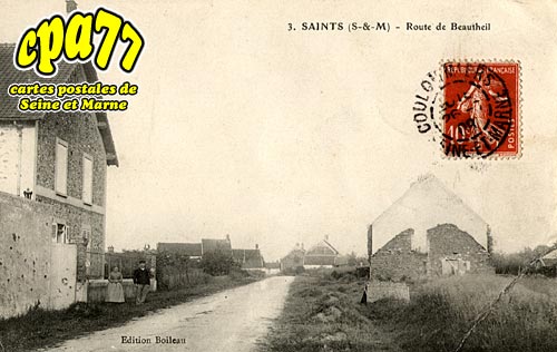 Saints - Route de Beautheil