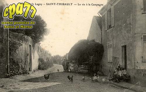 St Thibault Des Vignes - Environs de Lagny - La vie  la Campagne