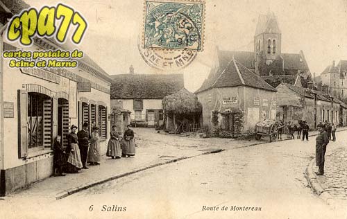 Salins - Route de Montereau
