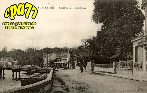 Samois Sur Seine - Quai de la Rpublique