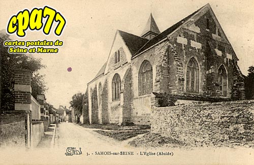 Samois Sur Seine - L'Eglise (Abside)