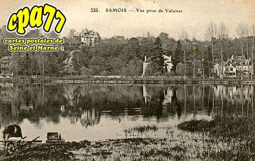 Samois Sur Seine - Vues prise de Vulaines