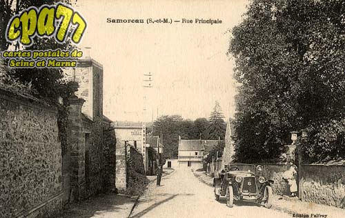Samoreau - Rue Principale