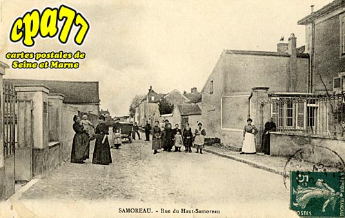 Samoreau - Rue du Haut-Samoreau