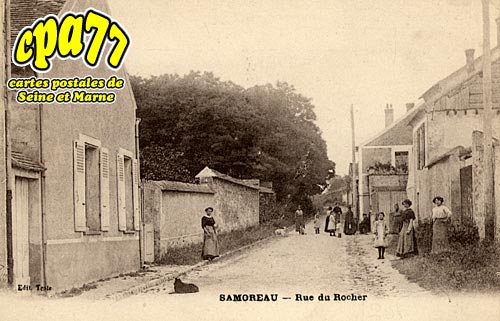 Samoreau - Rue du Rocher