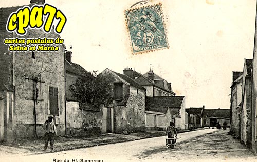 Samoreau - Rue du Ht-Samoreau